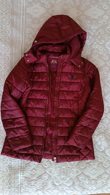 Демисезонные куртки: Продаю: Женскую фирменную куртку US.Polo размер: 38, наш 44-46 (S/M)