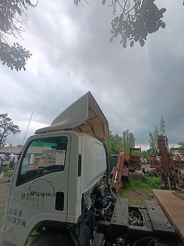 шторы на даф: Козырёк-обтекатель на крышу кабины грузовика ELF ISUZU - Тип — 3