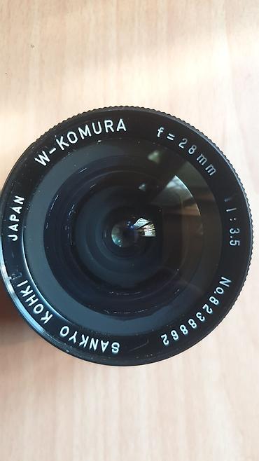 helios 44: Широкоугольный объектив W-KOMURA 28mm f/3.5 (Sankyo Kohki, Japan) - — 1