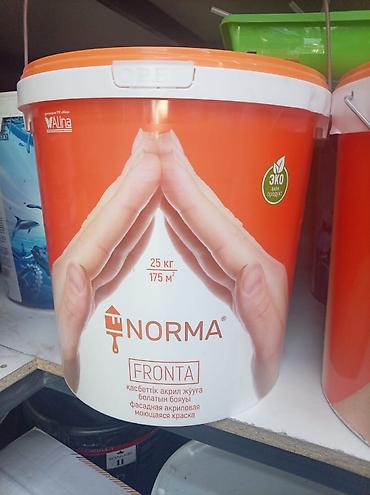 белить дом: NORMA FRONTA — фасадная акриловая моющаяся краска для наружных и — 1
