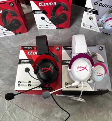 наушники для пк: Продаю новую игровую гарнитуру HyperX Cloud II. 6000KGS(NEW)