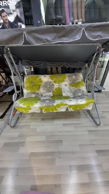 Садовые качели: Садовые качели Металл, Со спинкой, С крышей — 5