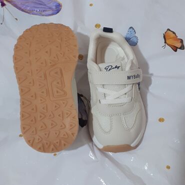 Krasofkalar və idman ayaqqabıları: Məhsul: Uşaq idman ayaqqabısı “MY BaBy” 22sm ölçüsü. - Rəng: süd-ağ — 9