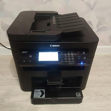 Принтеры: Canon MF217w с Wi-Fi МФУ 3в1 копирует, сканирует, печатает. Состояние — 3