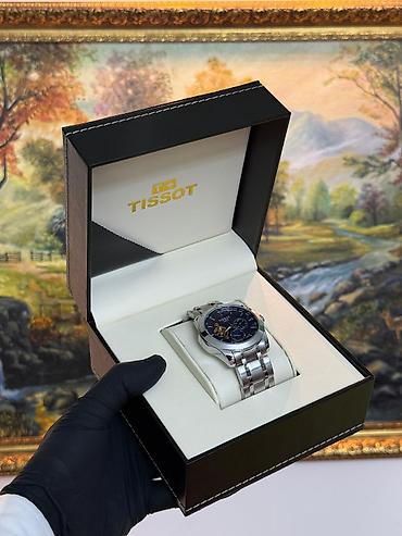 majak saat: Yeni, Qol saatı, Tissot, rəng - Gümüşü — 1