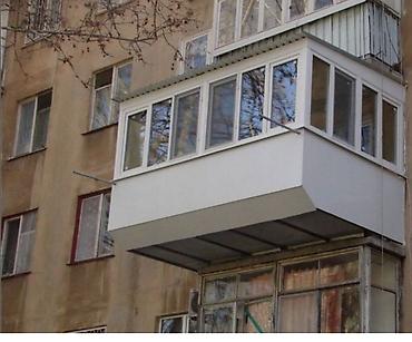 Курулуш жана оңдоо кызматтары: Расширение балконов — 1