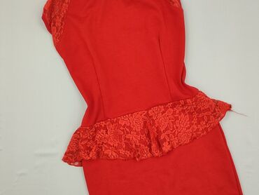 obcisła sukienka czerwona: Women`s dress, size S (EU 36)