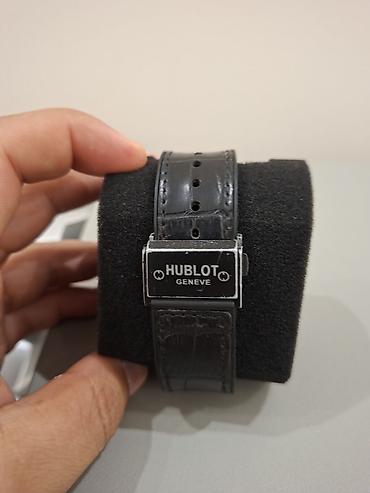 g shock kişi saatları: Saat çox seliqeli istifade edilib xronoqraflar işləkdir Hublot — 2