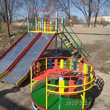 горки: Детская, двух скатная горка! отлично подходит для небольших детских — 3