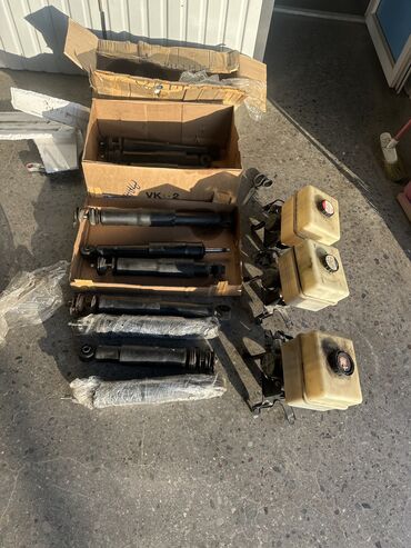 Амортизаторы, пневмобаллоны: Задний амортизатор, Передний амортизатор, Комплект амортизаторов Lexus 2001 г., Б/у, Оригинал, ОАЭ — 8