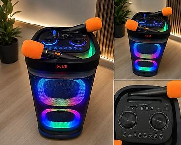 karaoke ses sistemi: İşlənmiş Kolonka, Növ - Kompüter üçün, rəng - Qara — 1