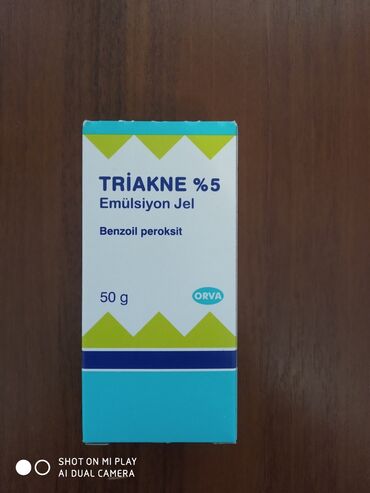 Другие медицинские товары: Турецкий Базирон,Триакне гель 5%,50 гр,2000 сом Продаю Триакне гель