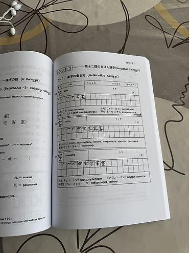 mark c: Basic kanji book Учебник по кандзи 1 часть (Распечатка черно — 2