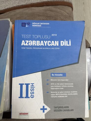 tarix test toplusu pdf: Butun test topluları 4 azn!