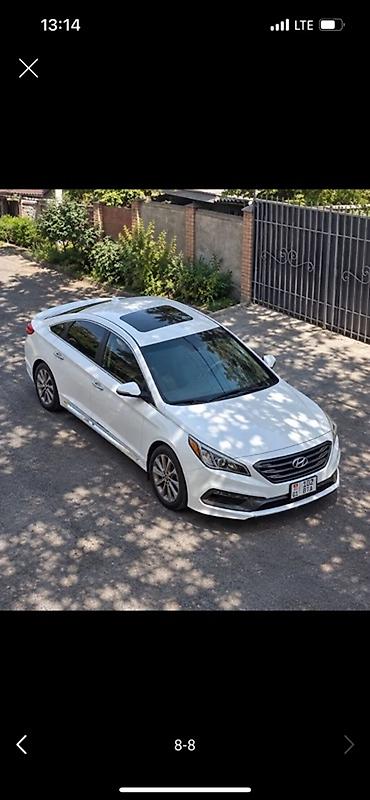 hundai solaris: Hyundai Sonata: 2015 г., Автомат, Бензин, Седан — 1