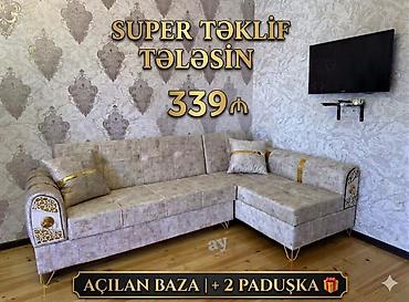 puflar: 🔥 Leksus Künc Divan Dəsti– Zövq və Rahatlıq Bir Arada! 🛋 Künc divan + — 1