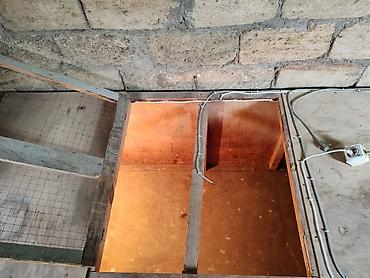 İnkubatorlar: Taxta inkubator/qızdırılan brooder qutusu - Material: fanera taxta — 4