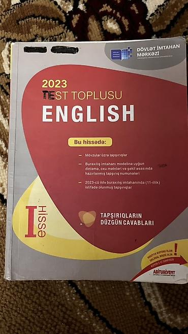 Testlər: İngilis dili Testlər 11-ci sinif, DİM, 1-ci hissə, 2023 il — 1
