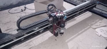 Инструменты: CNC Dəzgah 2in1 Lazer və Frez kəsici. Ölçüləri- 2 metrə 30 santimetr x