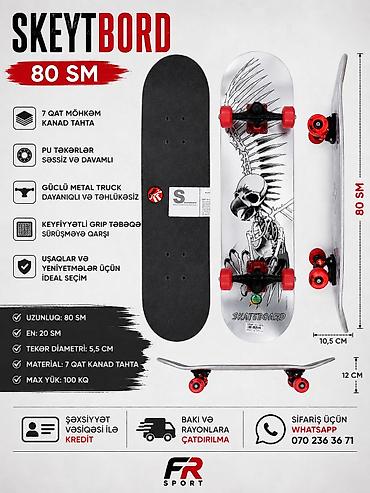 skateboard: 💥skeytbord,skateboard, kaykay ✅ 7/24 əlaqə saxlaya bilərsiz. ✅ — 1