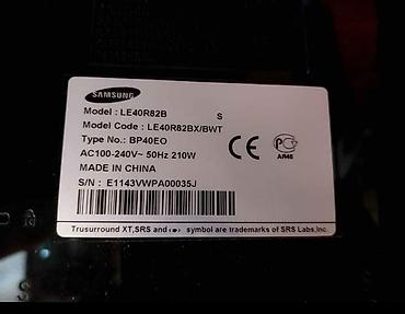 diaqanal: İşlənmiş Televizor Samsung LED ekran 43" — 3