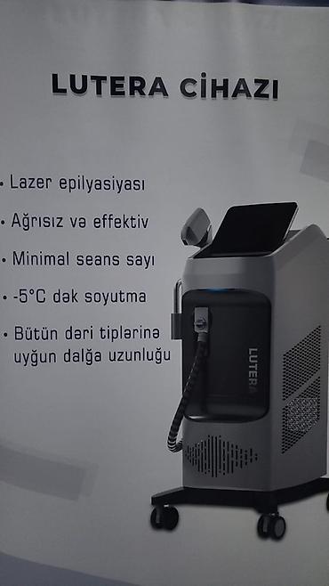 3d lazer: Lutera lazer epilyasiya aparatı - Lazer epilyasiyası üçün — 3