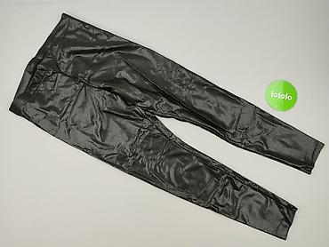 18590a h: H&M, Legginsy Ze skóry ekologicznej damskie, rozmiar M — 3