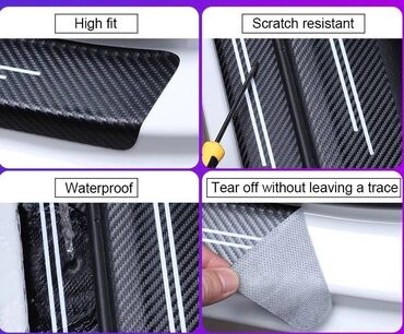 Tuning oprema: Stiker za branik automobila - karbon QASHQAI (NISSAN) Stiker za — 7