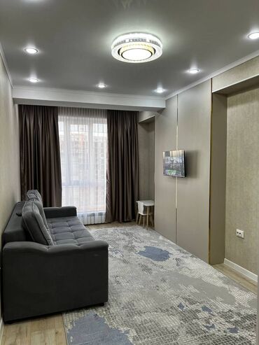 сдается квартира в кара балте: 2 комнаты, 54 м², Элитка, 10 этаж, Евроремонт
