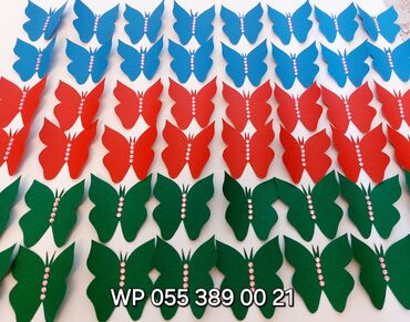 Digər ev dekoru: Əlamətdar günlərinizə gözəlliklər qatın. Kəpənəklər dekoru - qapı — 16