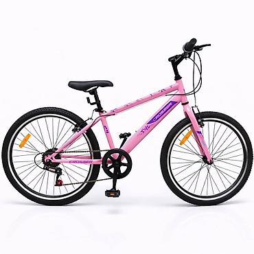 vespa za devojcice: Dečija Bicikla Sport 24''/7 Roze – sportska elegancija na dva točka — 1
