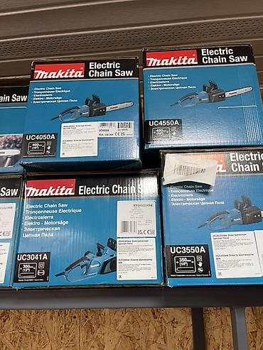 Араалар: Электрические цепные пилы Makita (серия UC) Модели на фото: - UC3041A — 1