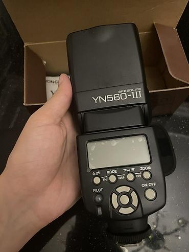 Фото и видеокамеры: Yongnuo Digital Speedlite YN560-III fotoaparat fleşi Xüsusiyyətlər: - — 10