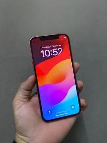 Apple iPhone: Apple iPhone 12 mini – crvena boja (PRODUCT RED) - Kompaktan OLED — 8