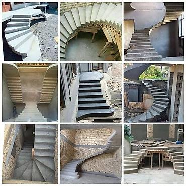 Бетонные лестницы: Бетонная лестница Для дома — 2