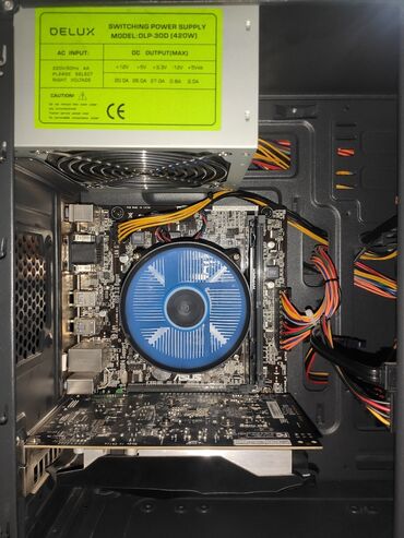 Настольные ПК и рабочие станции: Компьютер, ОЗУ 16 ГБ, Игровой, Intel Core i5, NVIDIA GeForce GTX 1050 Ti, SSD