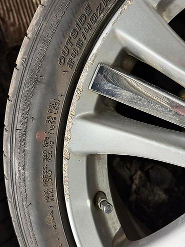 50: Комплект оригинальных литых дисков Lexus с шинами Falken Azenis FK510 — 7