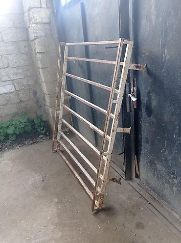 Pəncərələr: Metal barmaqlıq/pəncərə qrati - Material: qalınmetallı profil boru və — 1