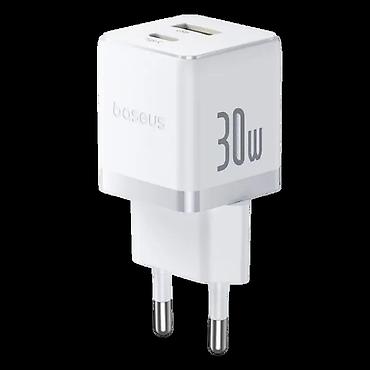 iphonu: Baseus Palm Fast Charger C+U 30W USB-C və USB-A Şarj Adapteri — 1