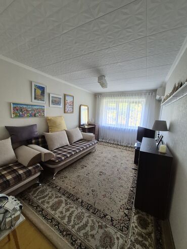 чекиш ата квартира берилет: 2 комнаты, 40 м², Хрущевка, 4 этаж, Косметический ремонт