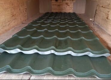 Çerepitsa: Metal dam örtükləri, rəng - Yaşıl, Pulsuz çatdırılma, Zəmanətli, Kredit var — 4