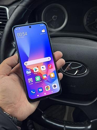 Redmi, Redmi Note 10, Б/у, 128 ГБ, цвет - Синий, 2 SIM
