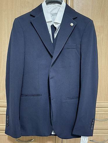 Костюмдар: Мужской классический костюм-тройка Slim Fit - Комплектация: пиджак — 1