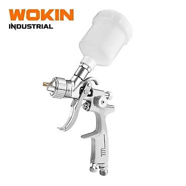 hava dreli: WOKIN Üstdən Depolu Boya Tapançası 1.8MM 600CC – Peşəkar Sprey Aləti — 1