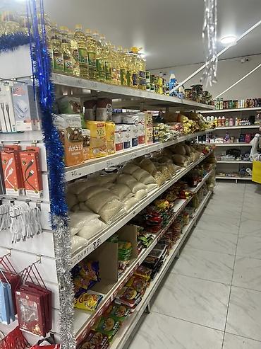 Соода жабдуулары: Продуктовый магазин «Манго» Продаётся все что внутри оптом 1 Полки — 9