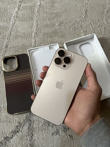 телефон аифон: IPhone 16 Pro Max, Новый, 256 ГБ, Коробка, 100 %