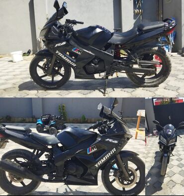 Motosikletlər: Yamaha motosklet satilir.Qiymet 3.000 manat.İli 2007 reng qara.texniki