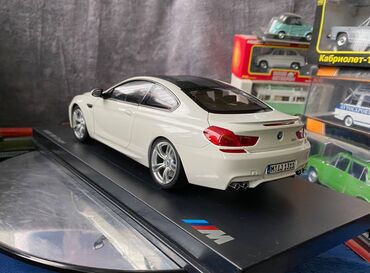 Avtomobil modelləri: Коллекционная модель BMW M6 F13M Coupe Alpine White 2012 Dealer — 17
