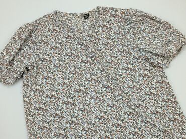 wólczanka koszula krótki rękaw: Bluzka Damska, Shein, XL (EU 42), stan - Idealny