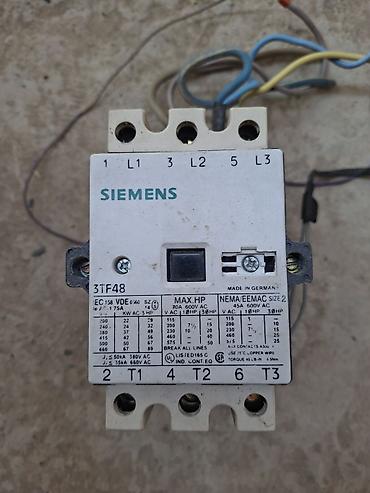 diski mala: SIEMENS kontaktor – model 3TF48 (Made in Germany) Texniki — 1